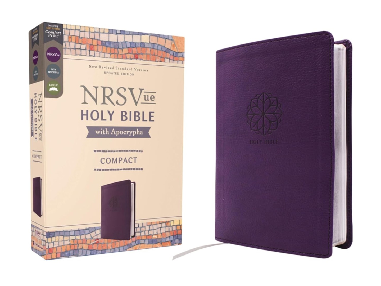 NRSVue, Holy Bible With Apocrypha, Compact, Leathersoft