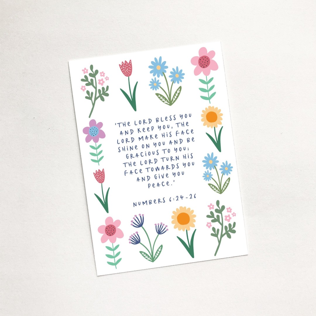 The Lord Bless You (Spring) A7 Magnet