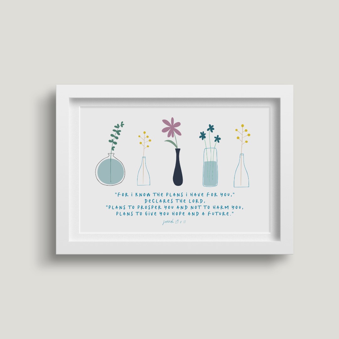 For I Know (Stems) A4 Print