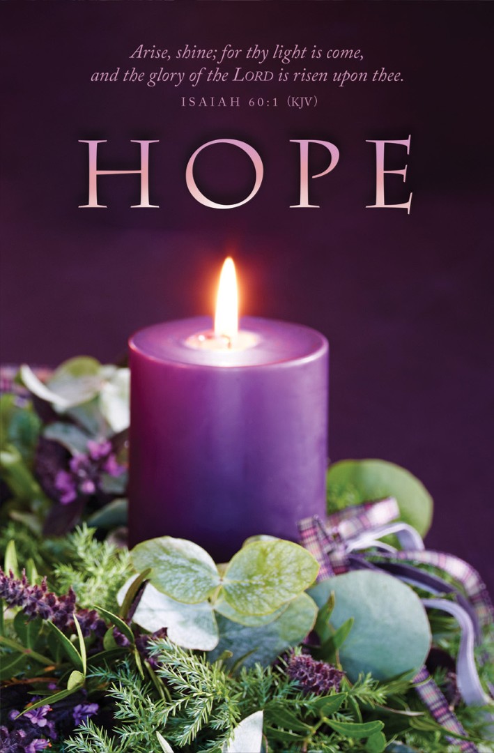 Hope Advent Bulletin (pack of 100)
