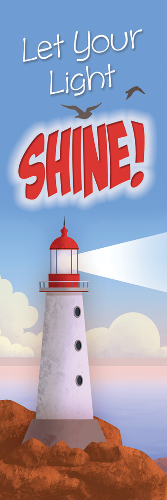 Let Your Light Shine Bookmark (pack of 25)
