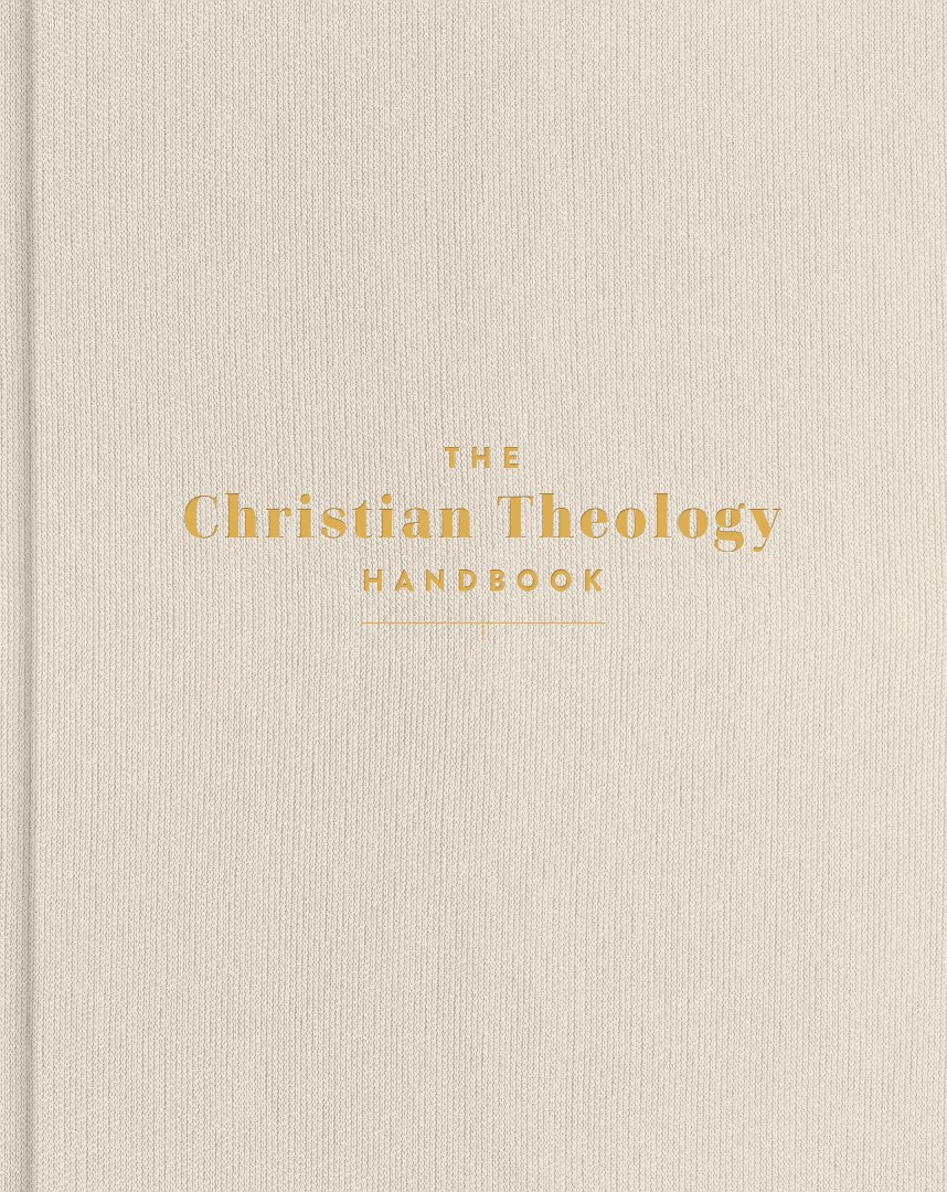 The Christian Theology Handbook, Cream Cloth Over Board