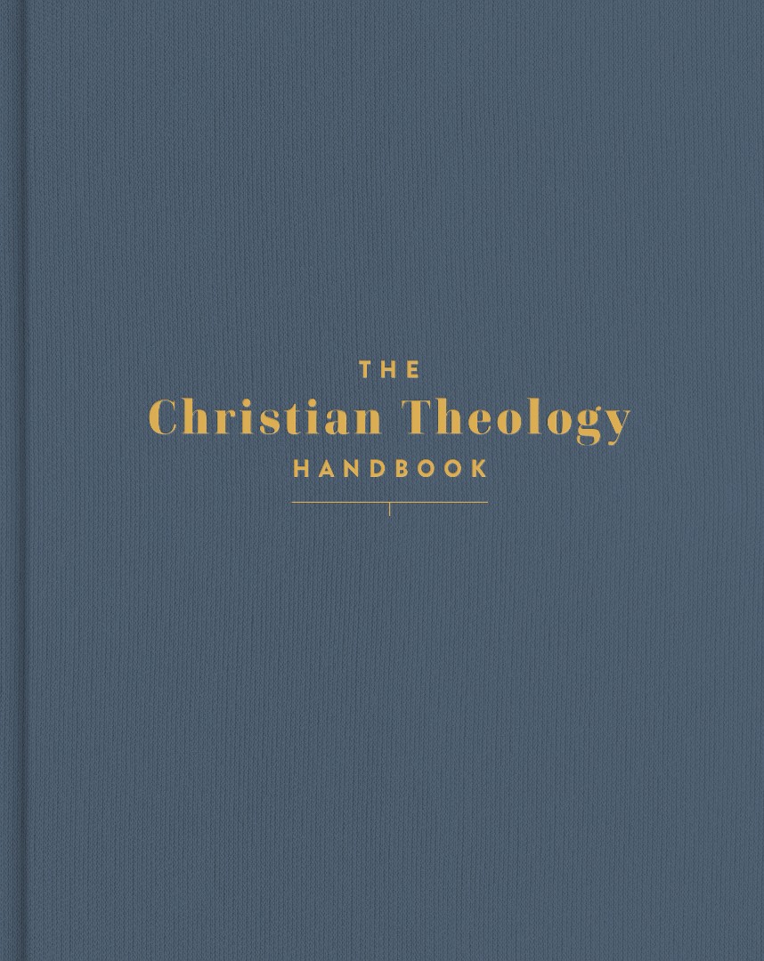 The Christian Theology Handbook, Denim Cloth Over Board