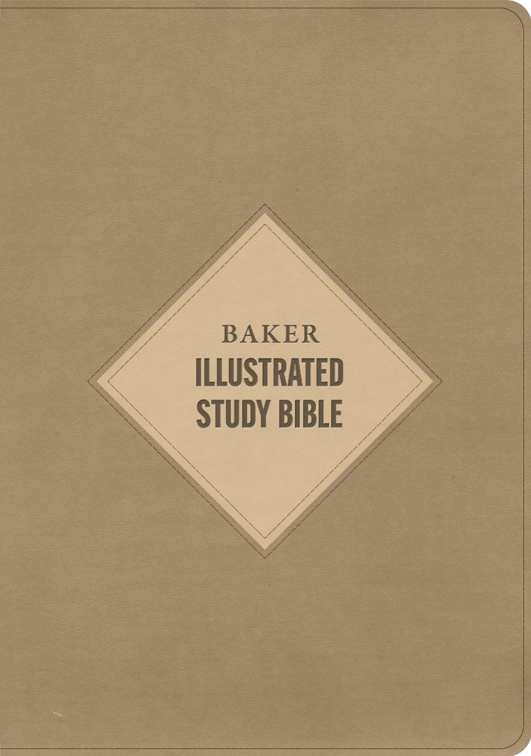 CSB Baker Illustrated Study Bible, Khaki, Indexed