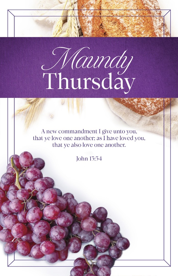 Maundy Thursday Bulletin: As I Have (Pack of 100)