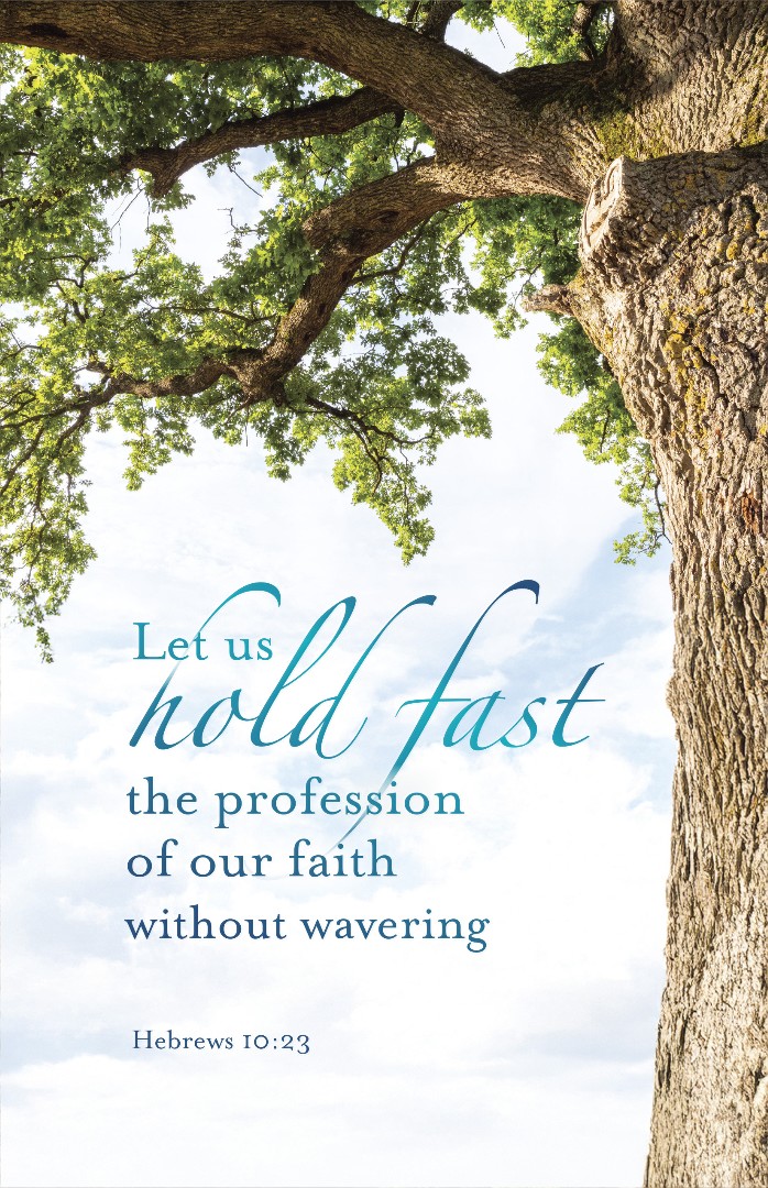 General Worship Bulletin: Hold Fast (Pack of 100)