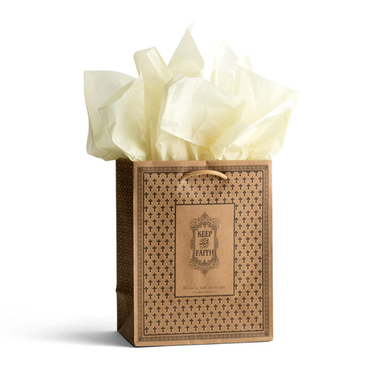 Keep The Faith - Medium Gift Bag With Tissue