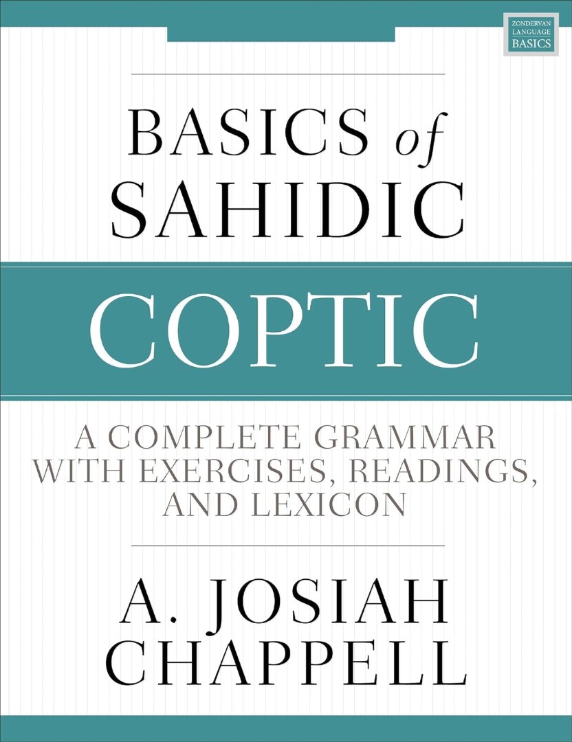 Basics Of Sahidic Coptic