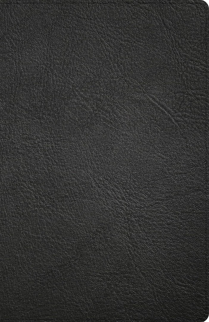 CSB Large Print Personal Size Reference Bible, Black