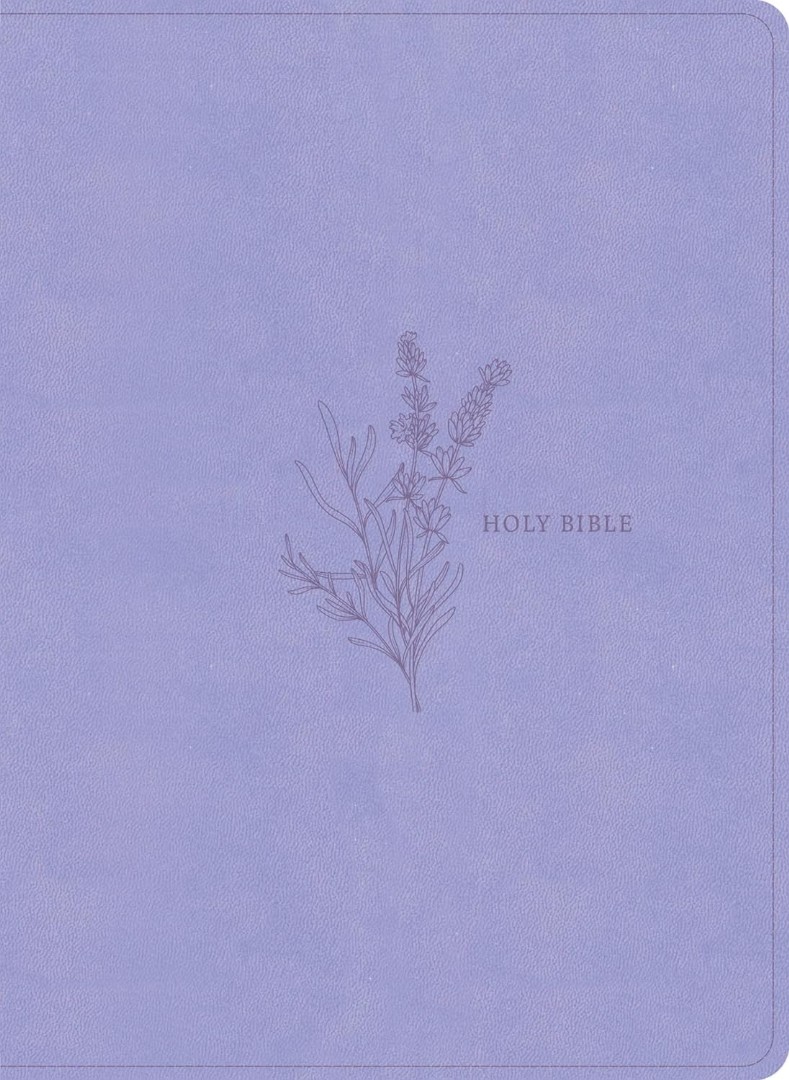 KJV Study Bible, Full-Color, Lavender
