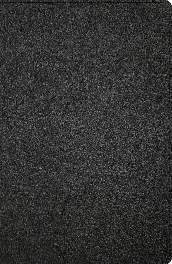 CSB Large Print Personal Size Reference Bible, Black