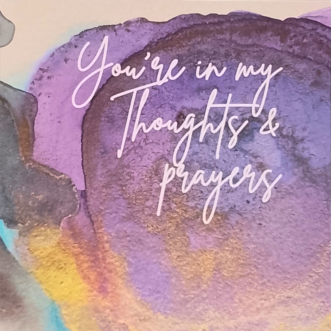 In My Thoughts Card