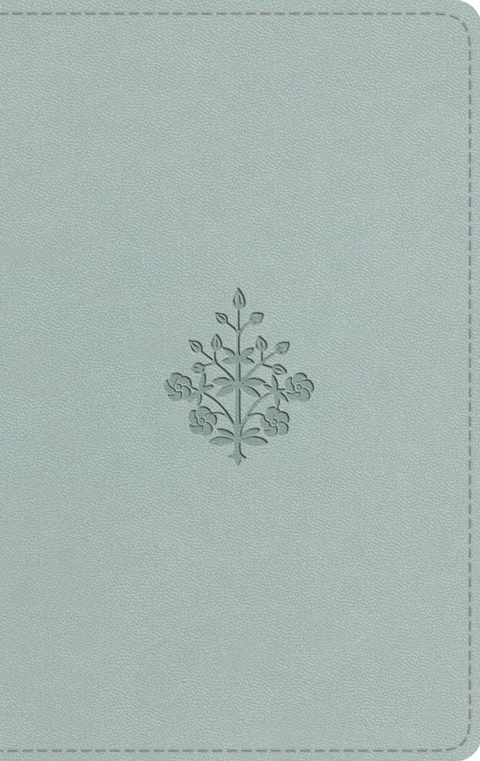 ESV Compact Bible, Stone, Branch Design