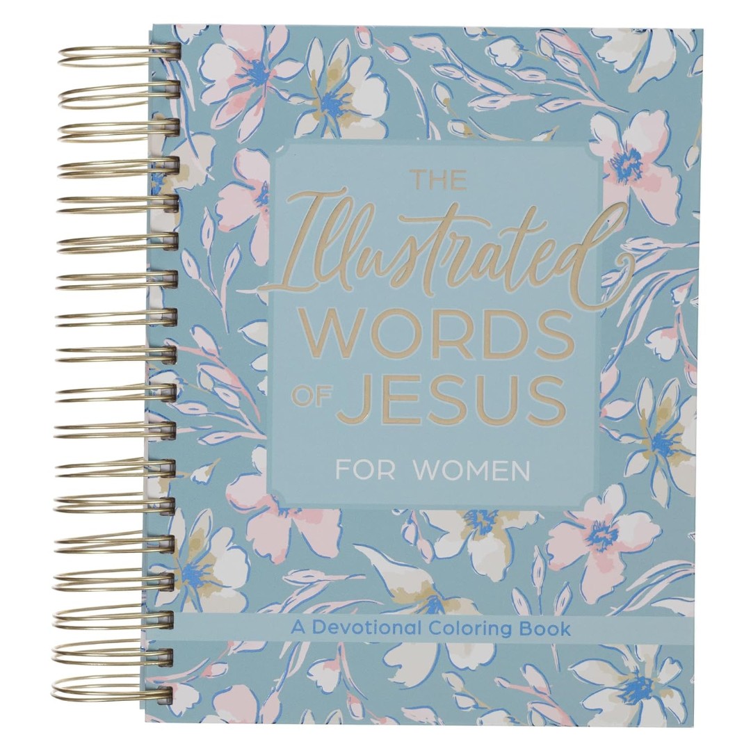 Colouring Devotional Illustrated Words of Jesus for Women