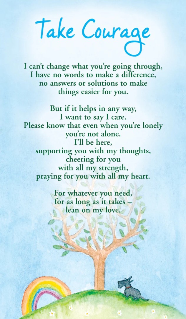 Prayer Card - Take Courage (pack of 20)