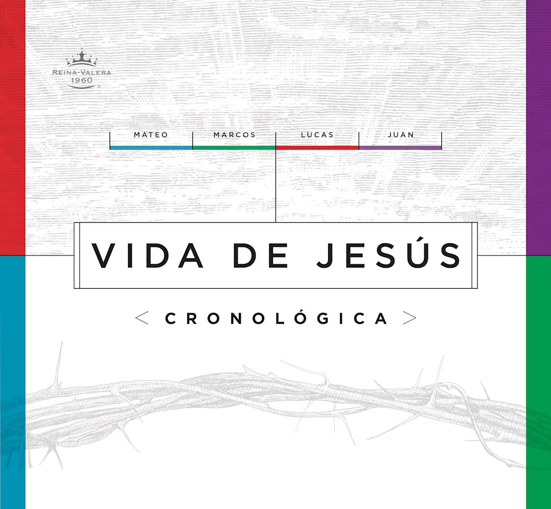 RVR 1960 Vida De Jesús Cronológica, Tapa Dura