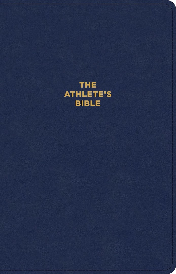 CSB Athlete's Bible, Revised and Updated, Optimal Type, Navy