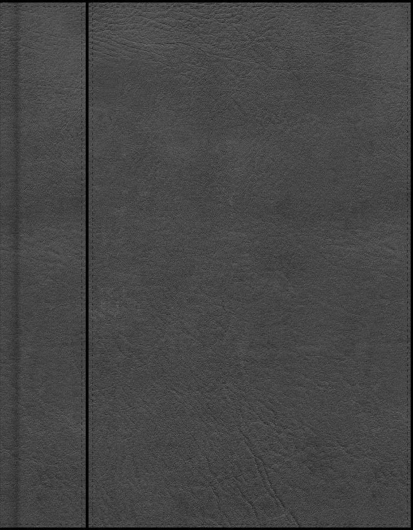 CSB Notetaking Bible, Charcoal Leathertouch