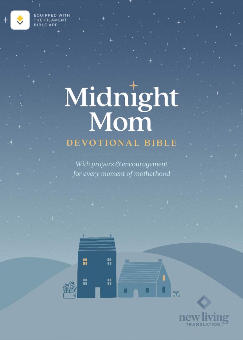 NLT Midnight Mom Devotional Bible