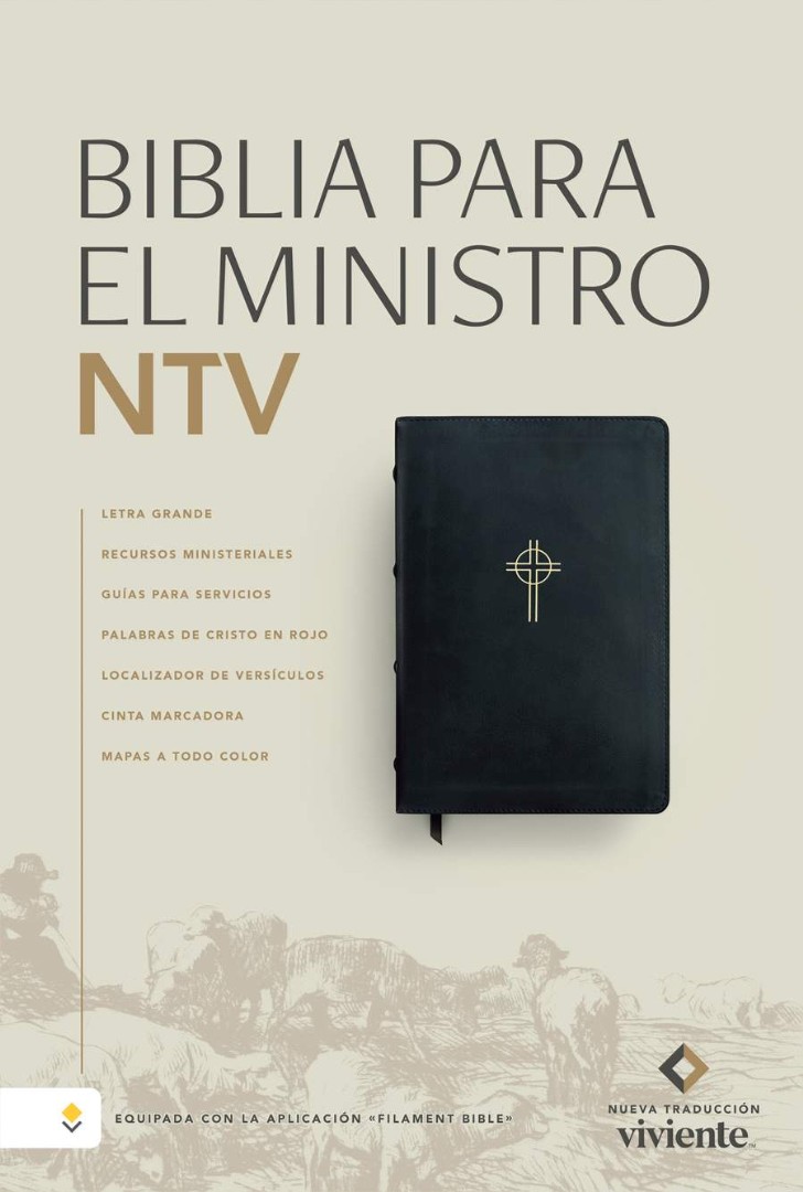 Biblia Para el Ministro NTV, Letra Grande Con Filament