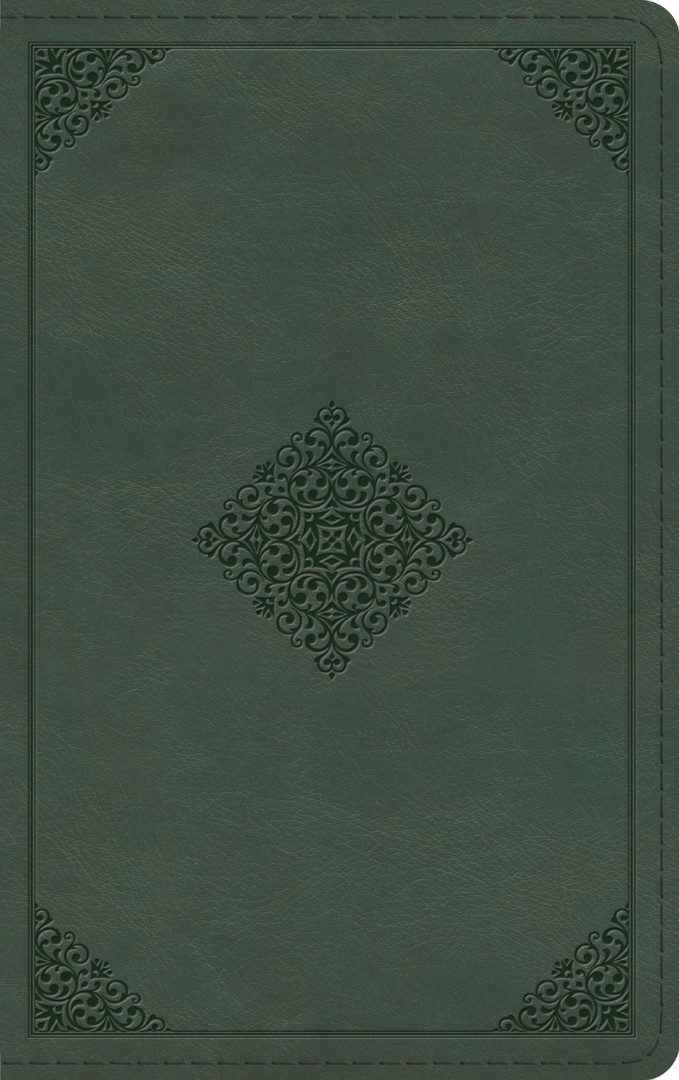 Esv Thinline Bible, Red Letter, Trutone, Quiet Forest
