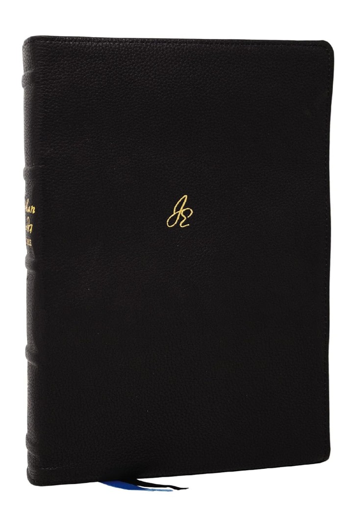 NKJV The Jonathan Edwards Study Bible, Black Leather