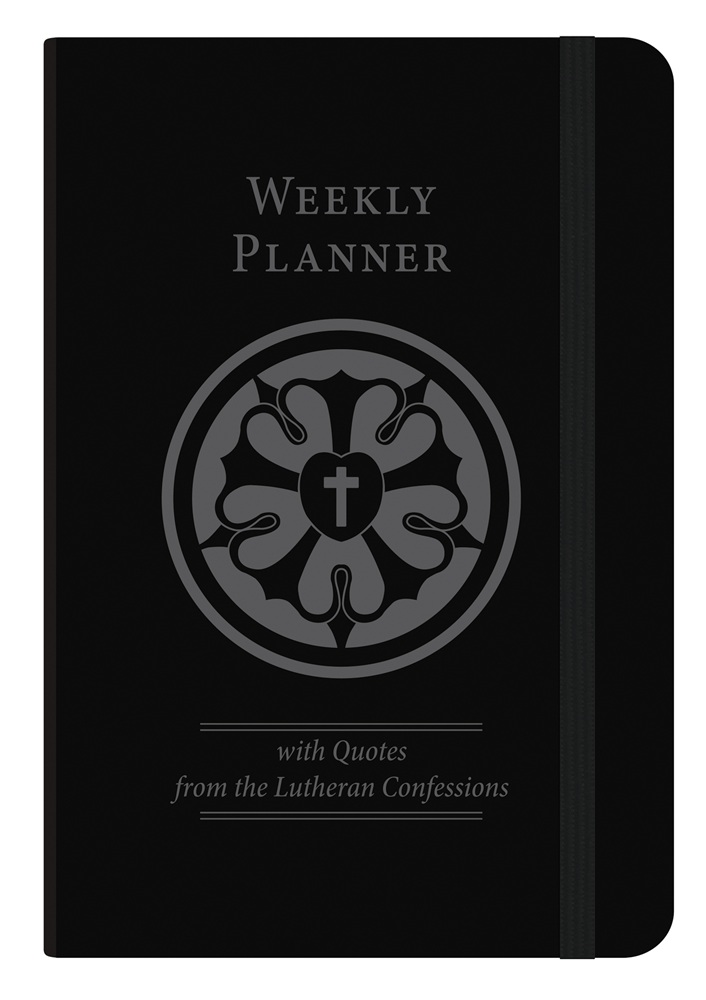 Lutheran Confessions Weekly Planner – Undated