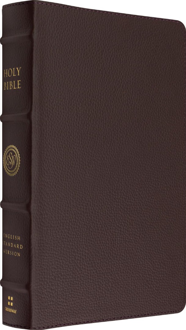 ESV Heirloom Bible, Scriptura Sacra, Mahogany Calfskin