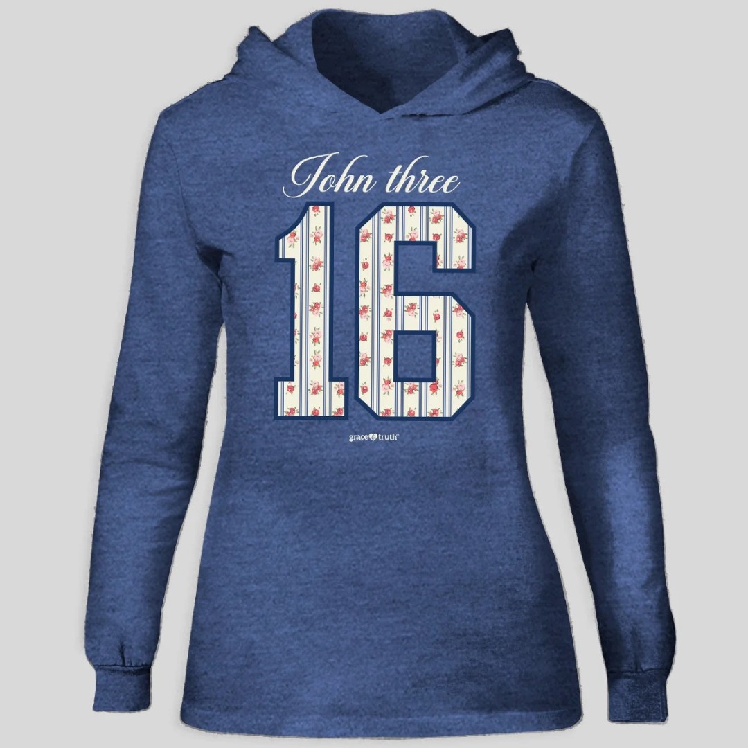 John 3:16 Hoody Tee XL