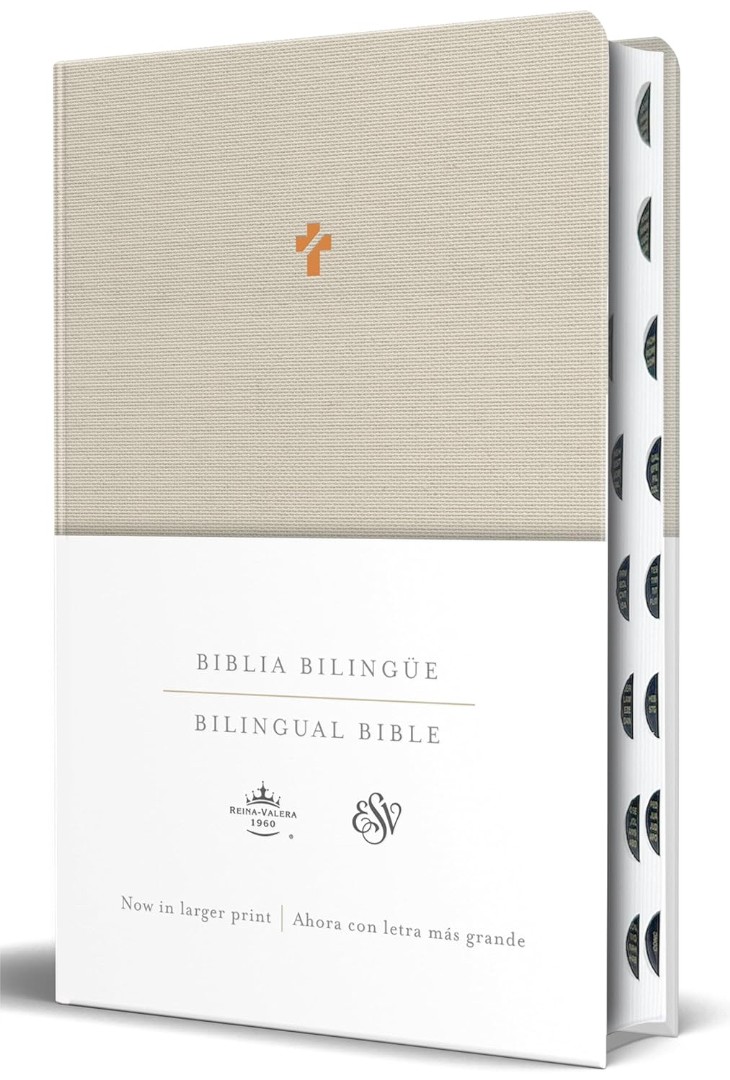 Biblia Bilingüe Reina Valera 1960/ESV Letra Grande