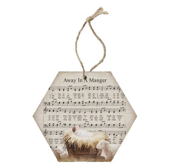 Tree Decoration - Away In A Manger