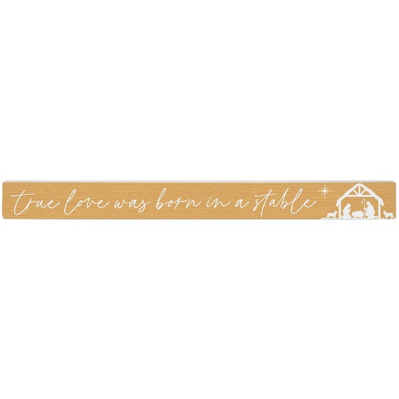 Talking Stick Sign - True Love/Yellow