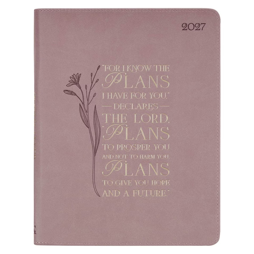 2027 Large 18 Month Planner: I Know The Plans