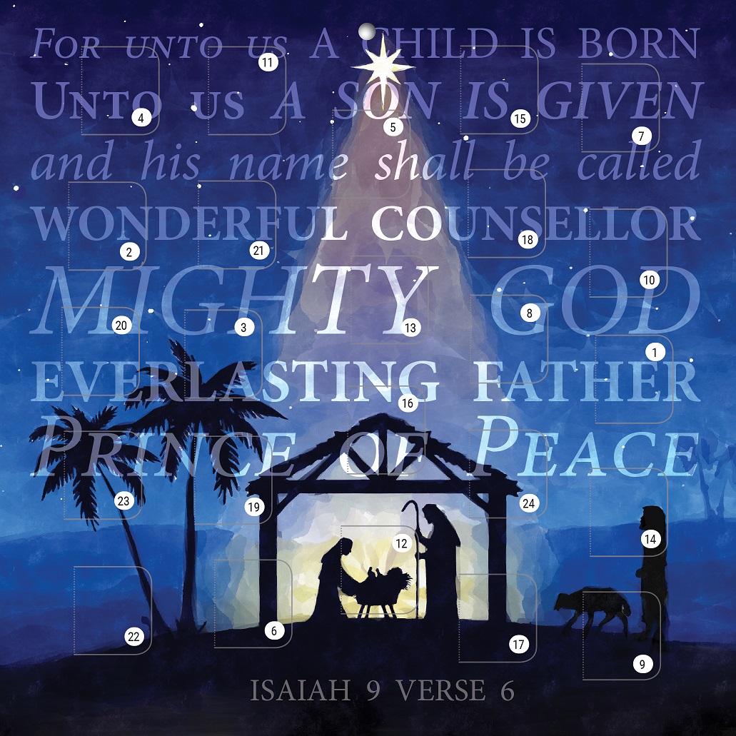 Advent Calendar Square: Silhouette