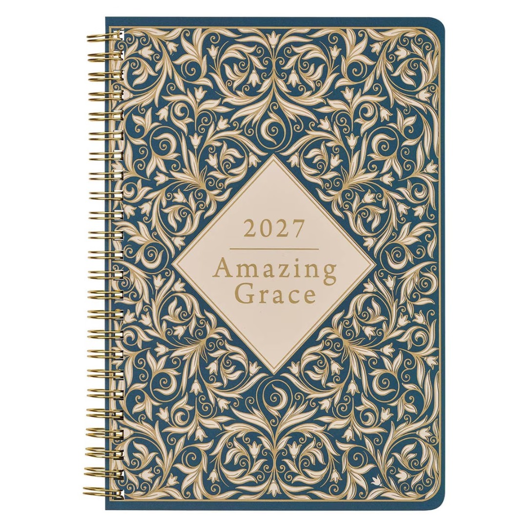 2027 Spiral Weekley Planner: Amazing Grace