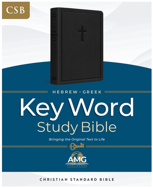 CSB Hebrew-Greek Key Word Study Bible, Black