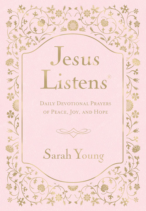 Jesus Listens, Pink Leathersoft, With Scripture References
