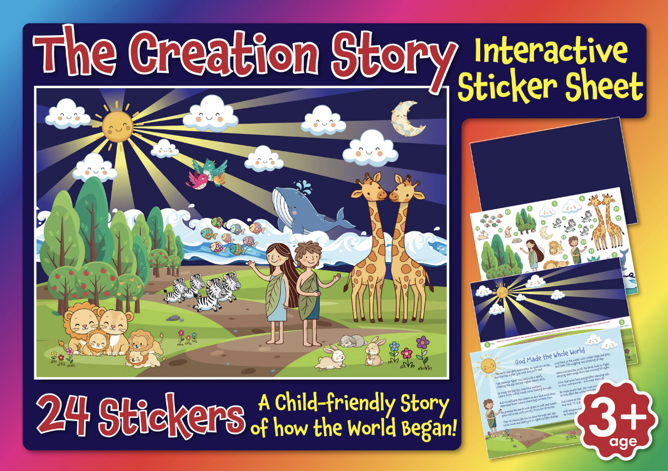 The Creation Activity Sticker Sheet