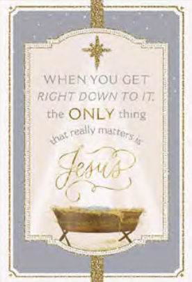 Christmas Boxed Cards: Only Thing That Matters (Pack Of 16)