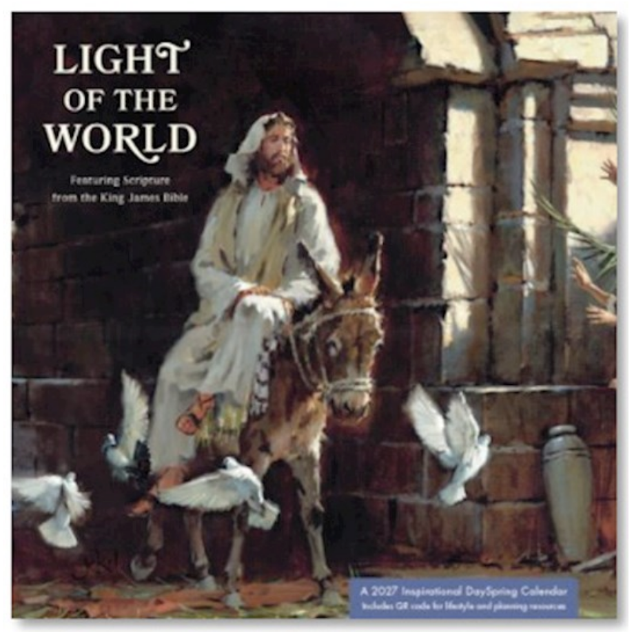 2027 Calendar: Light Of The World (Premium)