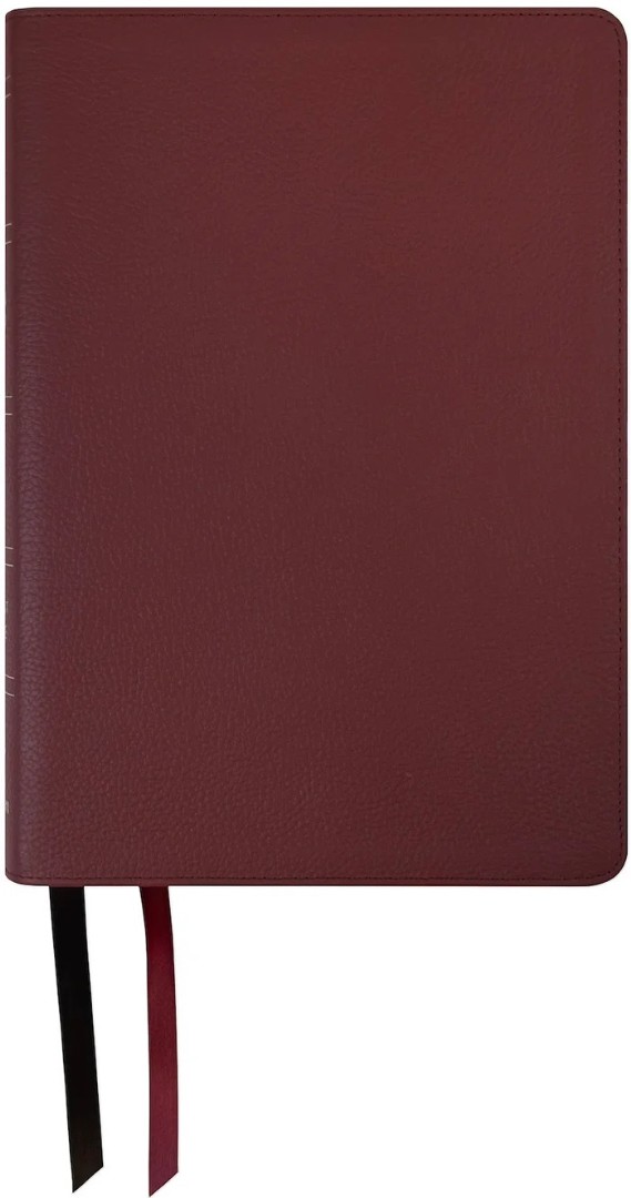 NASB 1995 Giant Print Reference Bible, Burgundy Cowhide