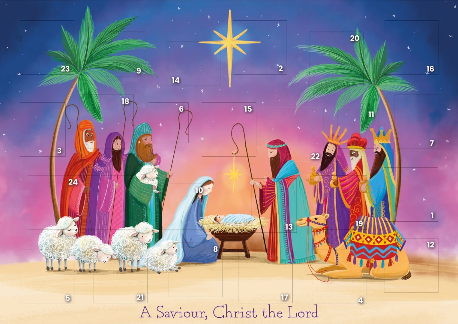 Advent Calendar A4 Size