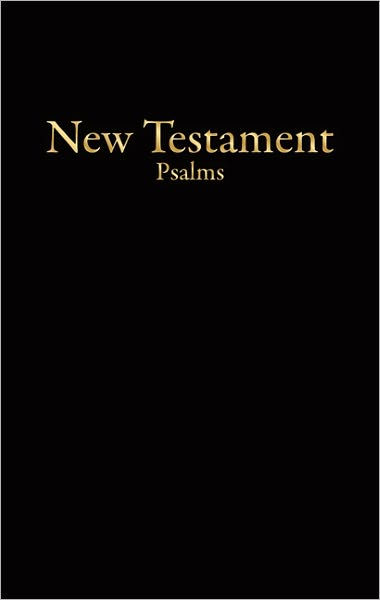 KJV Economy New Testament With Psalms, Black