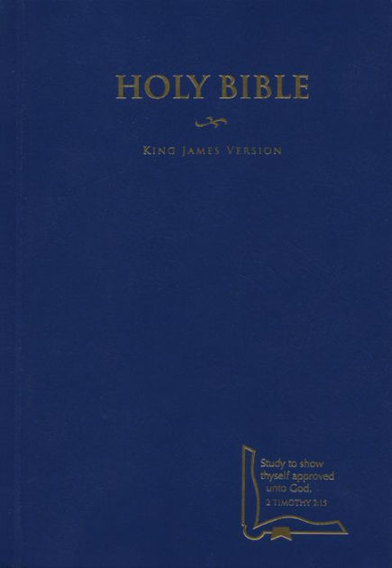 KJV Drill Bible, Blue Hardcover