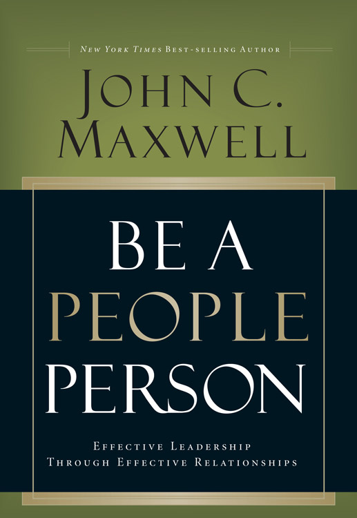 Be A People Person