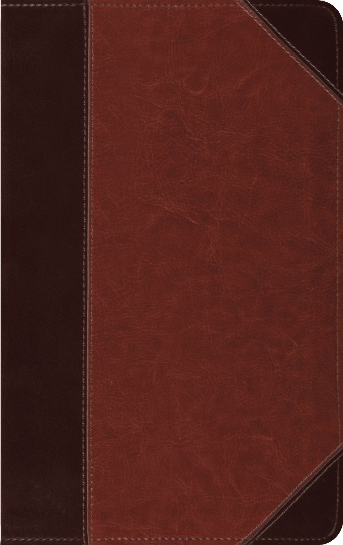 ESV Thinline Bible, Brown/Cordovan, Portfolio Design