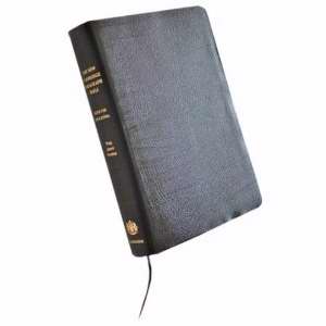 KJV New Cambridge Paragraph Bible, Black Calfskin Leather