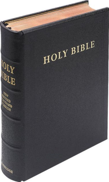 NRSV Lectern Edition Nr936:Tb Black Goatskin Leather