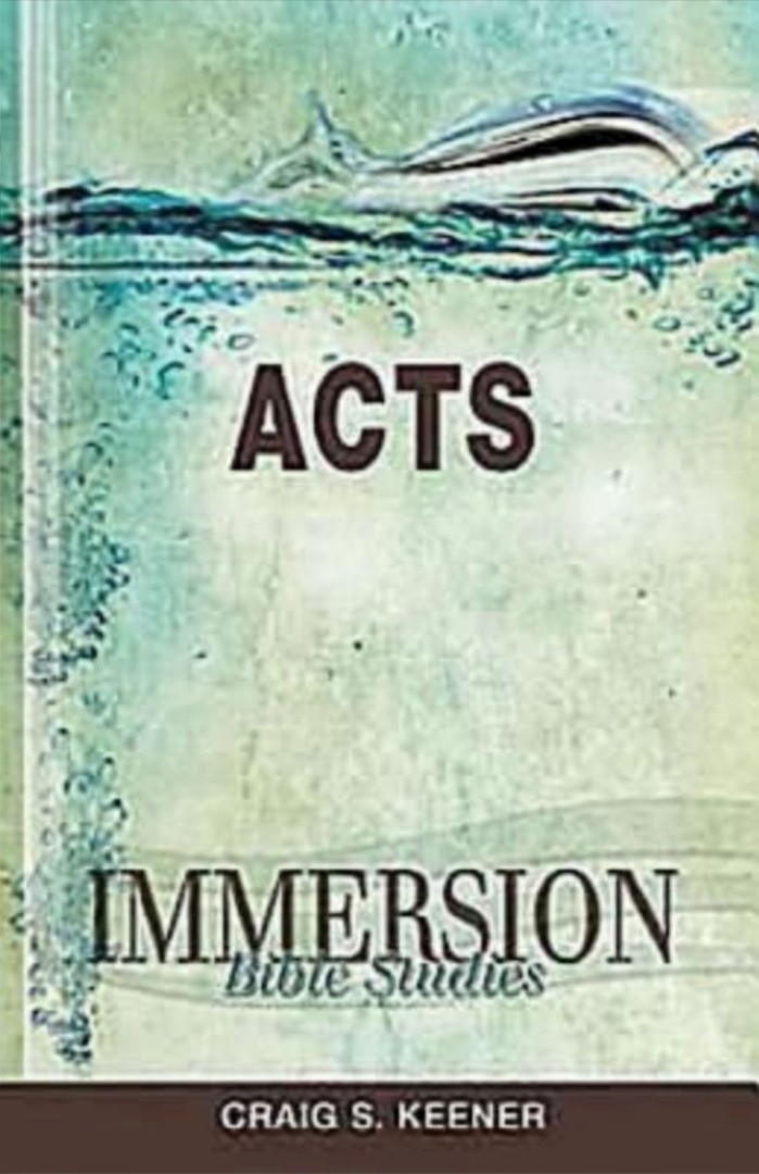 Immersion Bible Studies: Acts