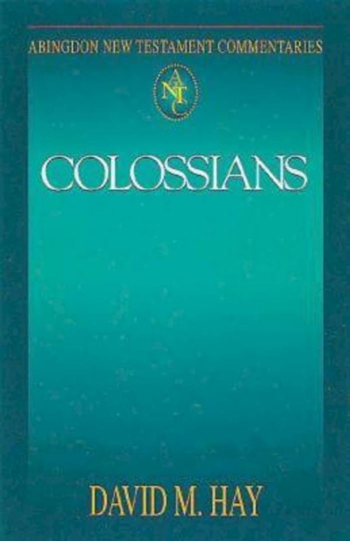 Abingdon New Testament Commentaries: Colossians